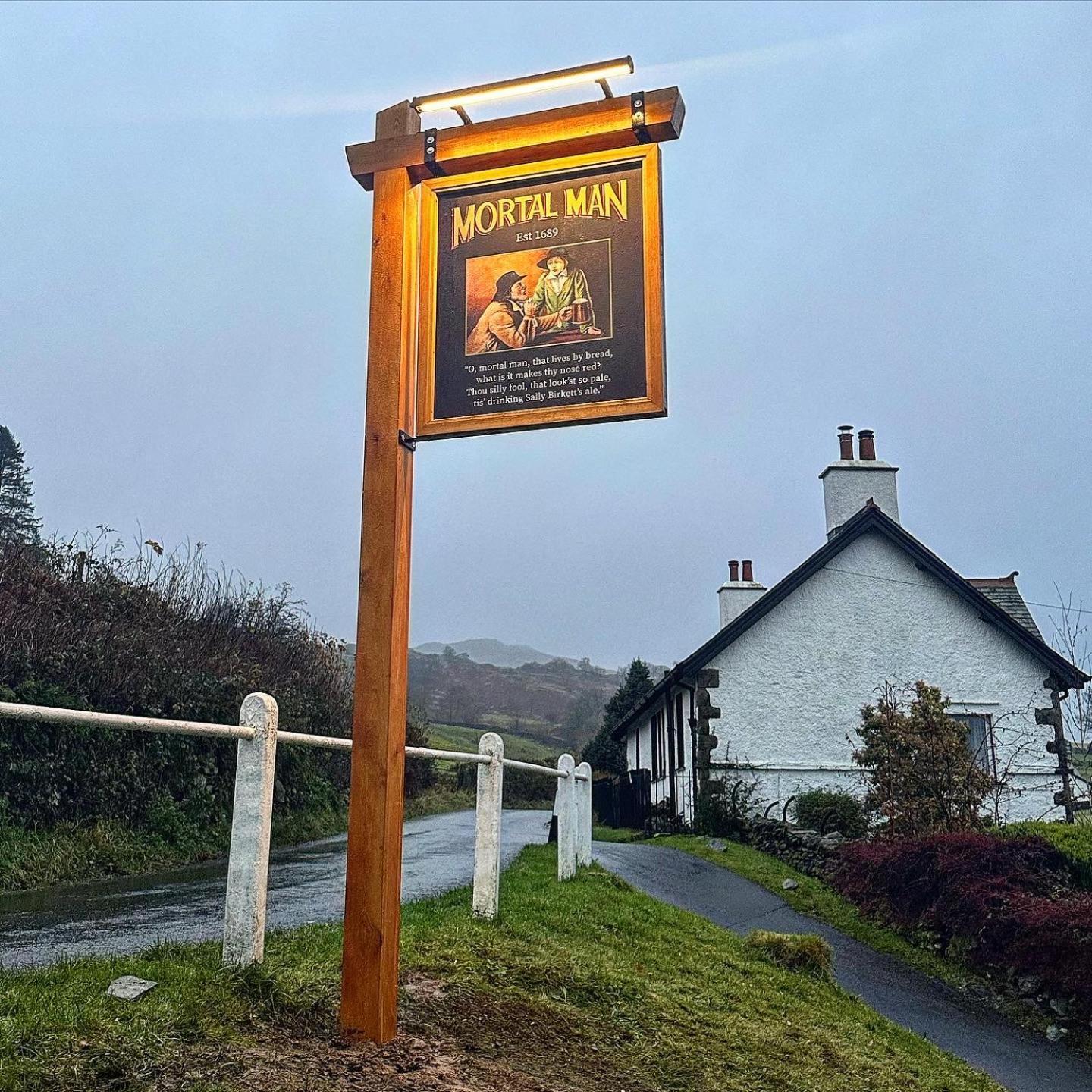 The Mortal Man Inn Troutbeck  ภายนอก รูปภาพ