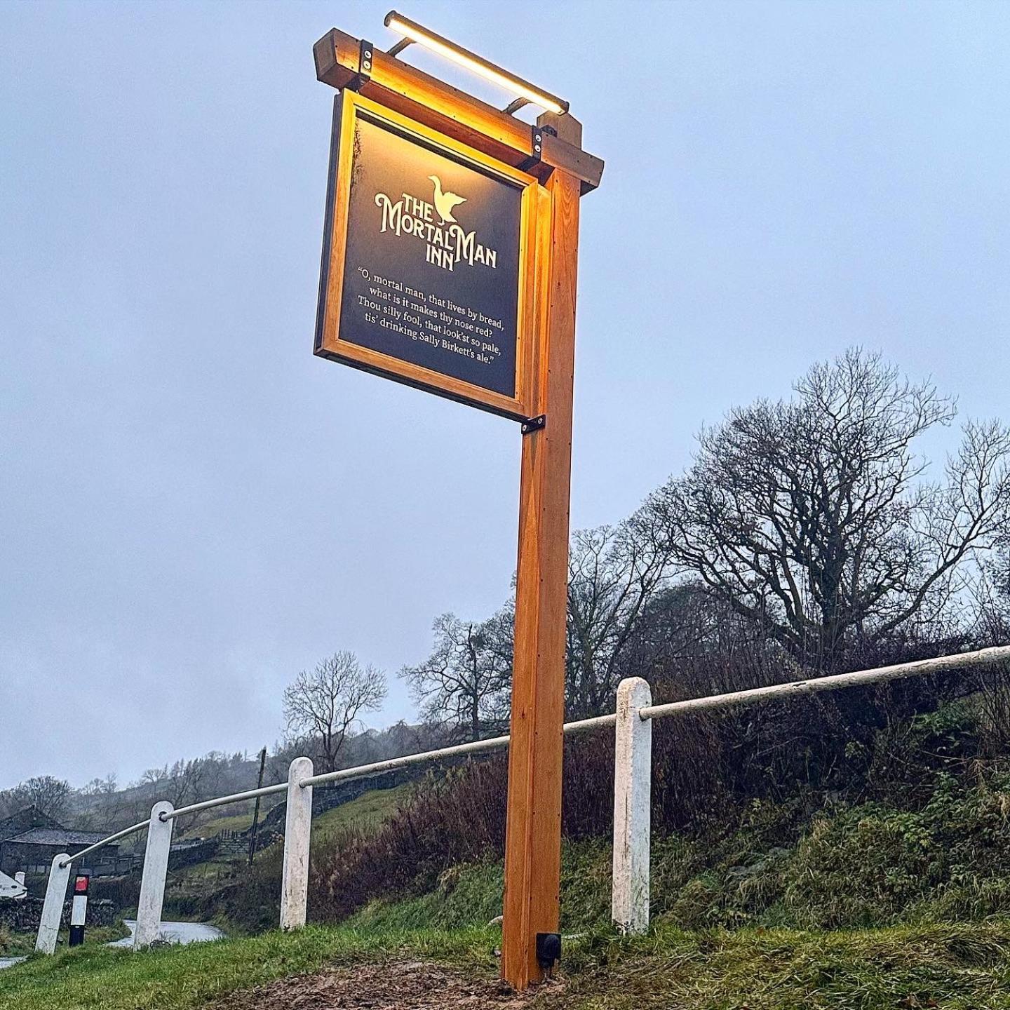 The Mortal Man Inn Troutbeck  ภายนอก รูปภาพ